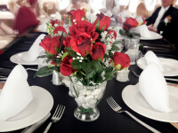 Blumenstrauß rote Rosen | 38cm
