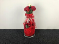 Blumenstrauß rote Rosen | 45cm