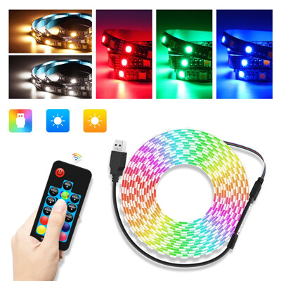 RGB-Farbig mit Fernbedienung und USB-Anschluss